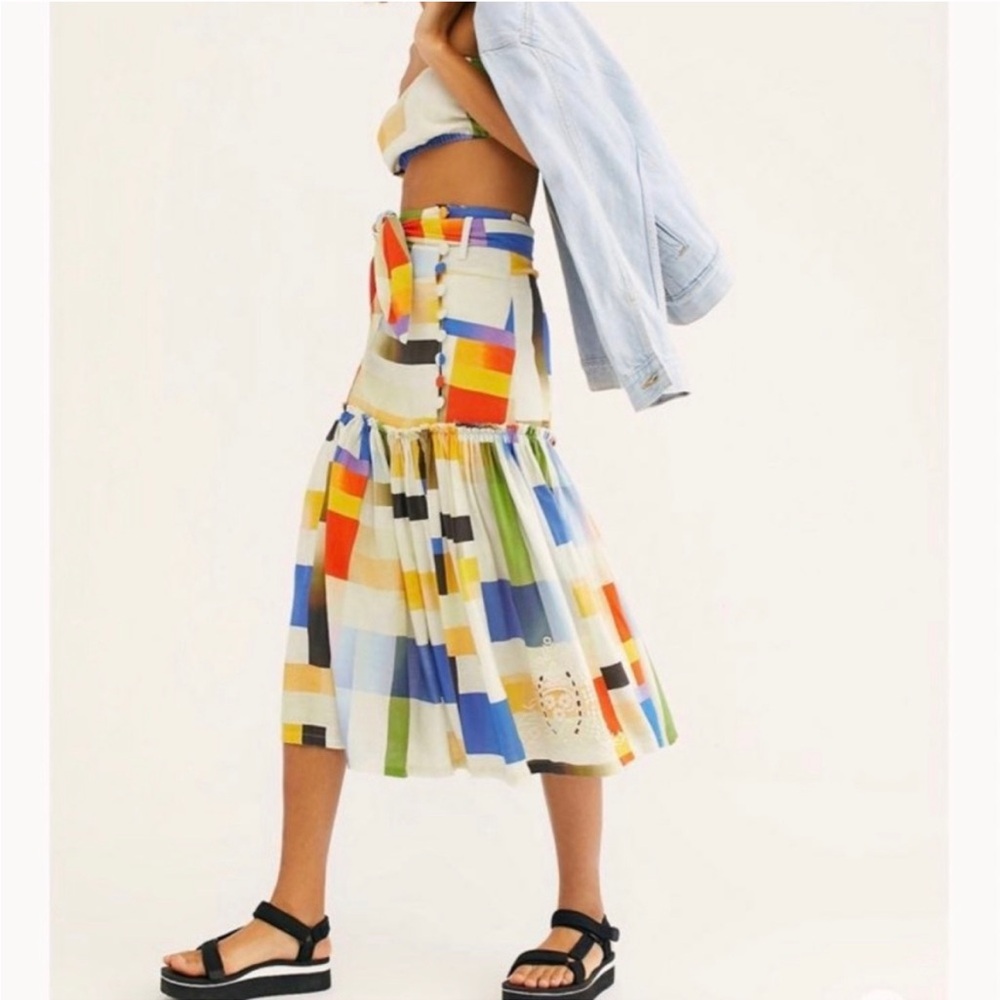 Free people skirt set!